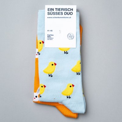 Tierisches Duo-Socken (2er Pack)