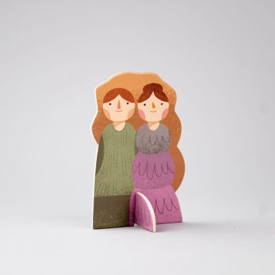 Familien Hoffnungspaket & Krippenfigur "Maria & Josef"
